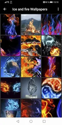 Ice and fire Wallpapers android App screenshot 3